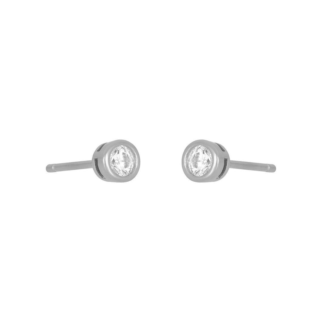 MARISOL BEZEL STUD 3MM