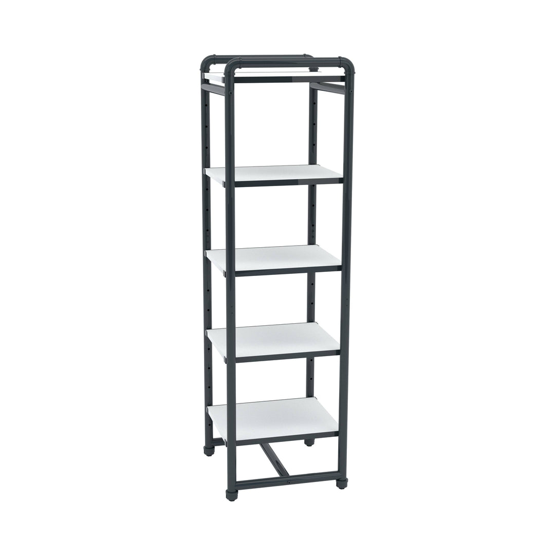 Pipeline Etagere Retail Display Tower - Grey Frame