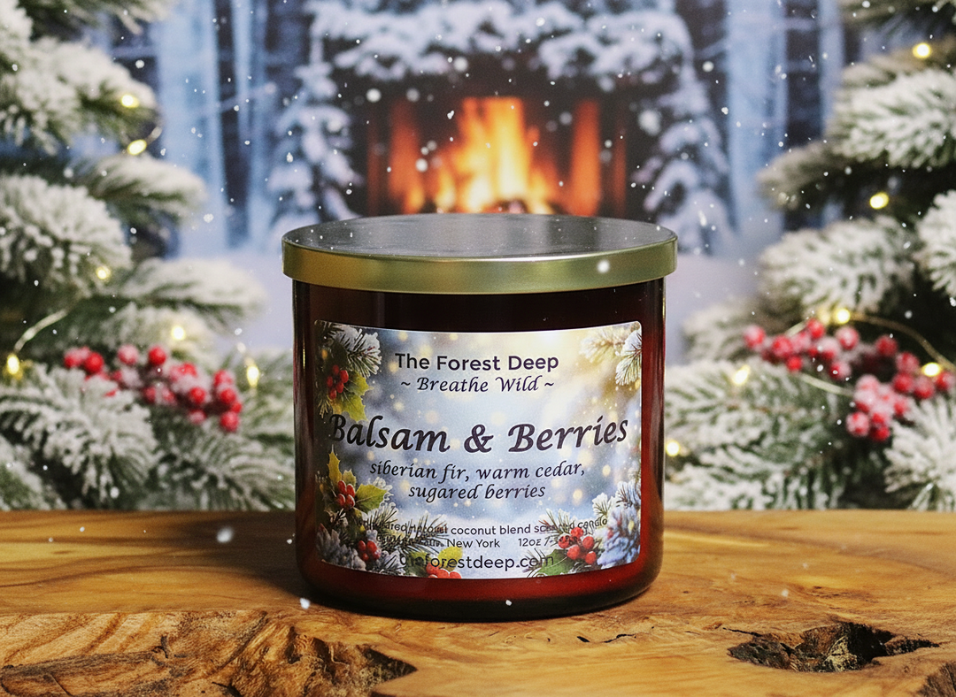 Balsam and Berries - Double Wick 15oz Candle