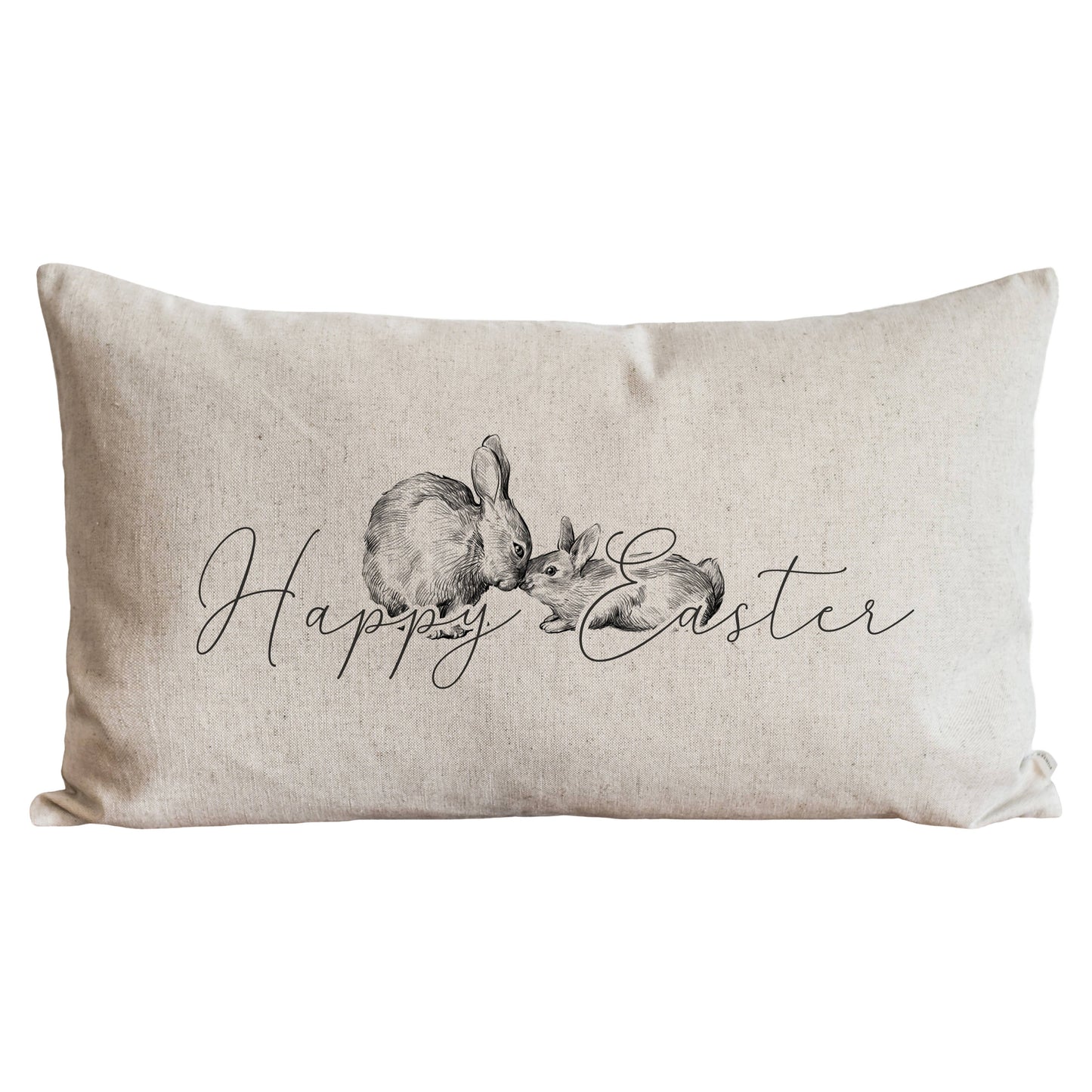 Easter Bunnies Pillow Cover