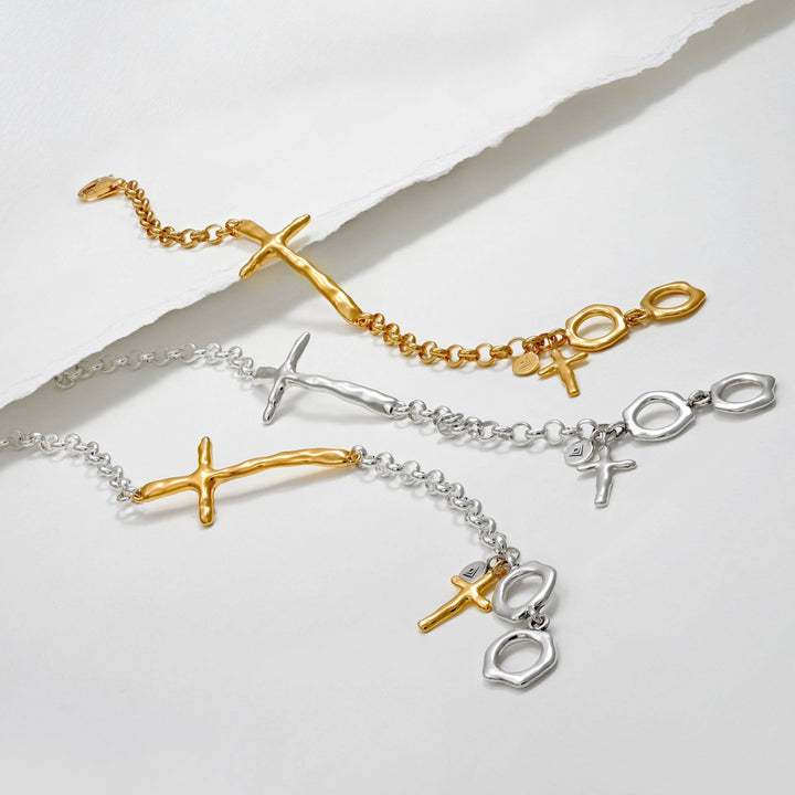 'In Good Faith' Organic Cross Bracelet