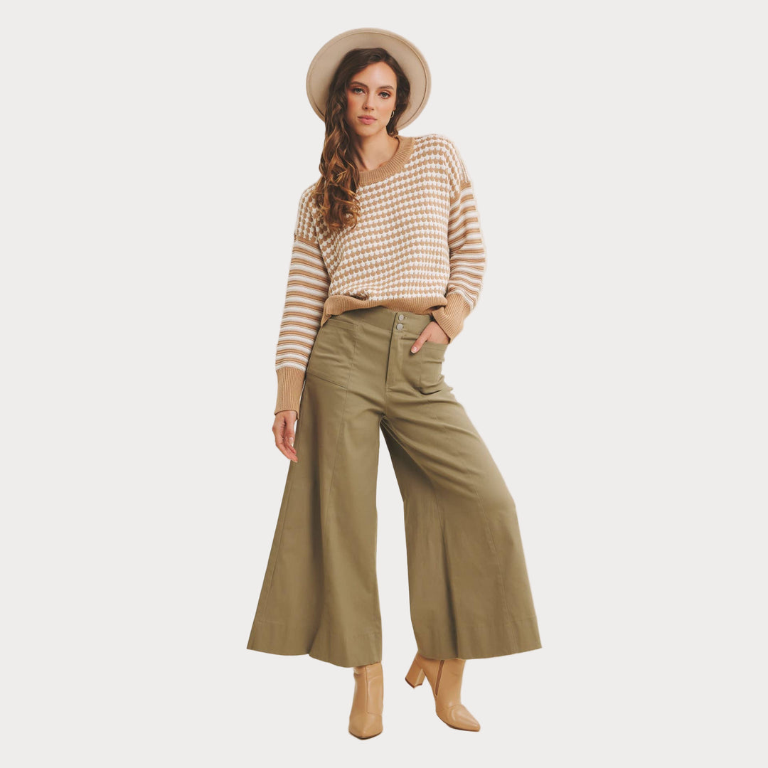 Cozy Textured Pullover Sweater