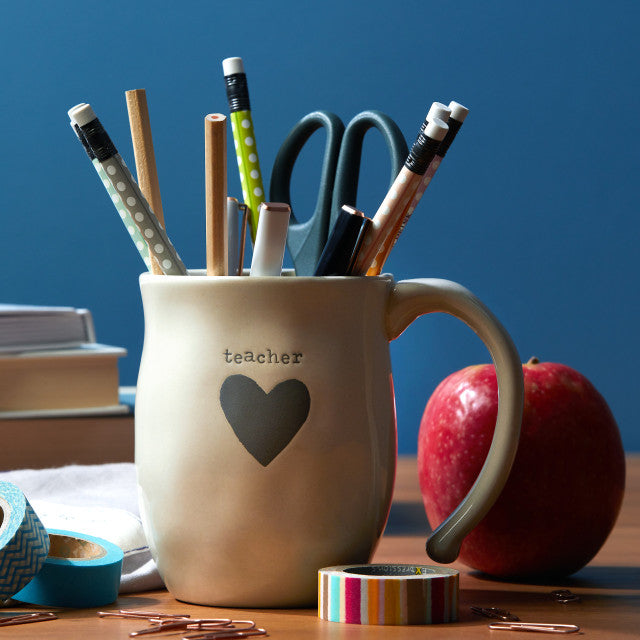 Teacher Heart Mug