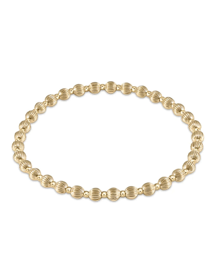Gold Dignity Bracelet  | Grateful Pattern