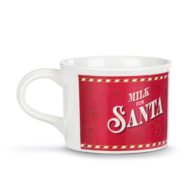 Here Comes Santa Claus Milk & Cookies Set