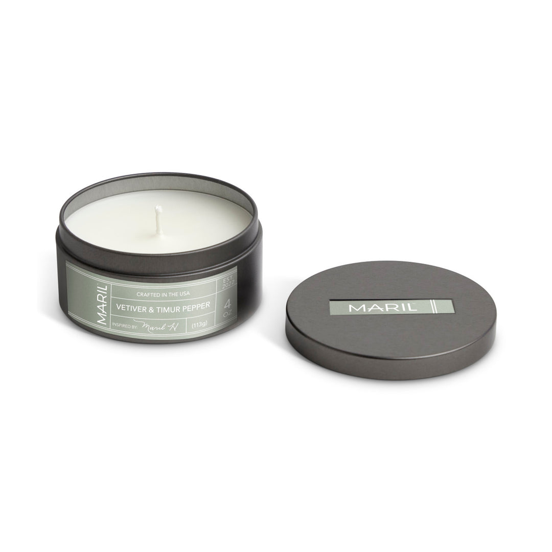 Vetiver + Timur Pepper - 4oz