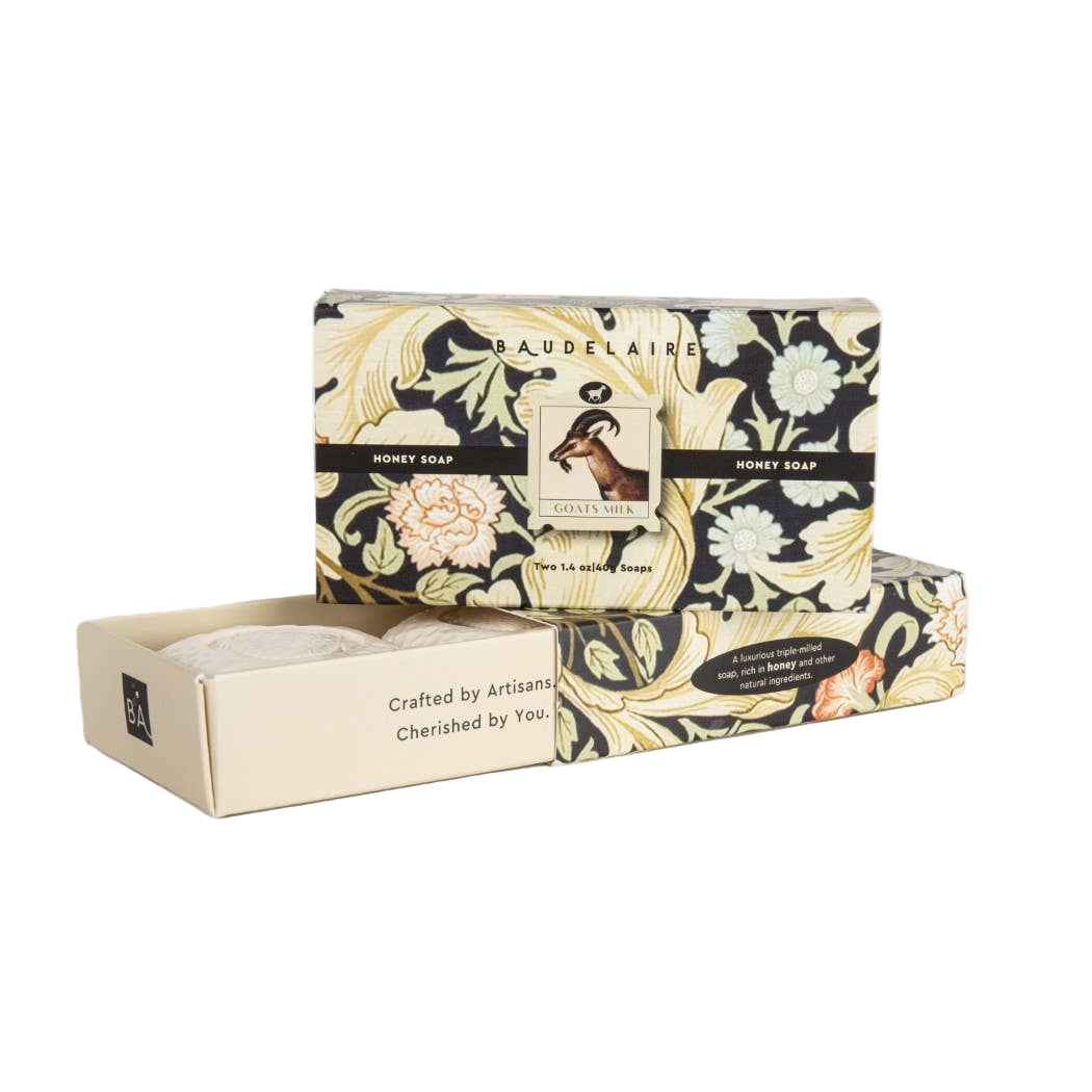 Goats Milk Honey Soap 1.4oz - Matchbox Duo