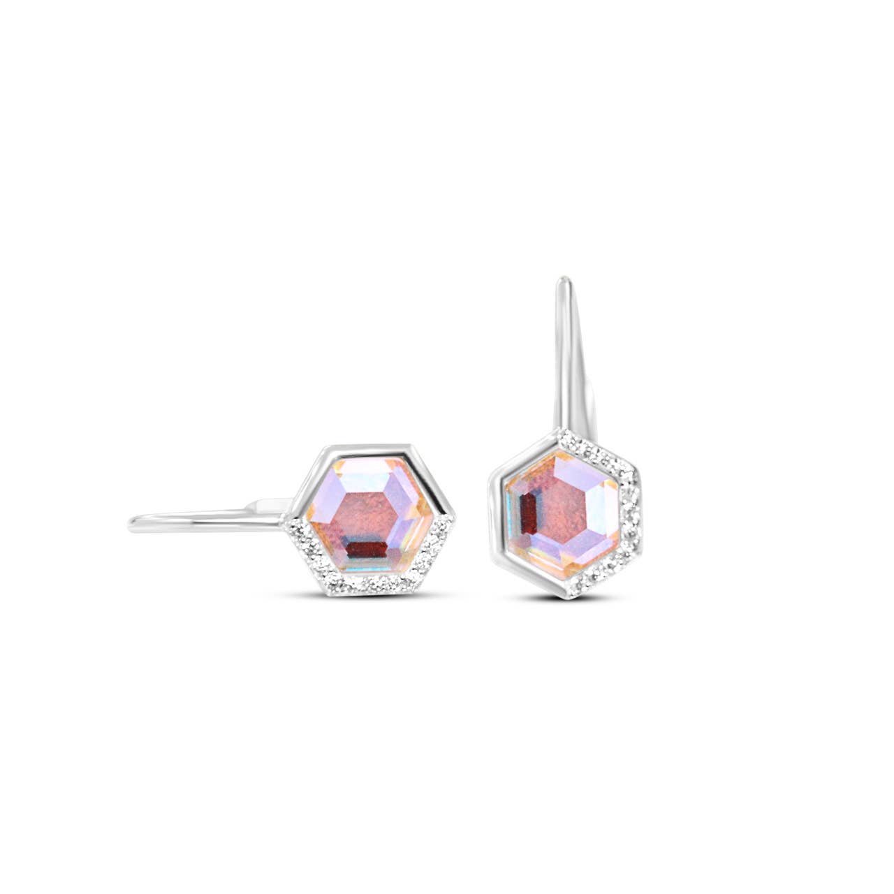 Stardust Lever Back Earrings