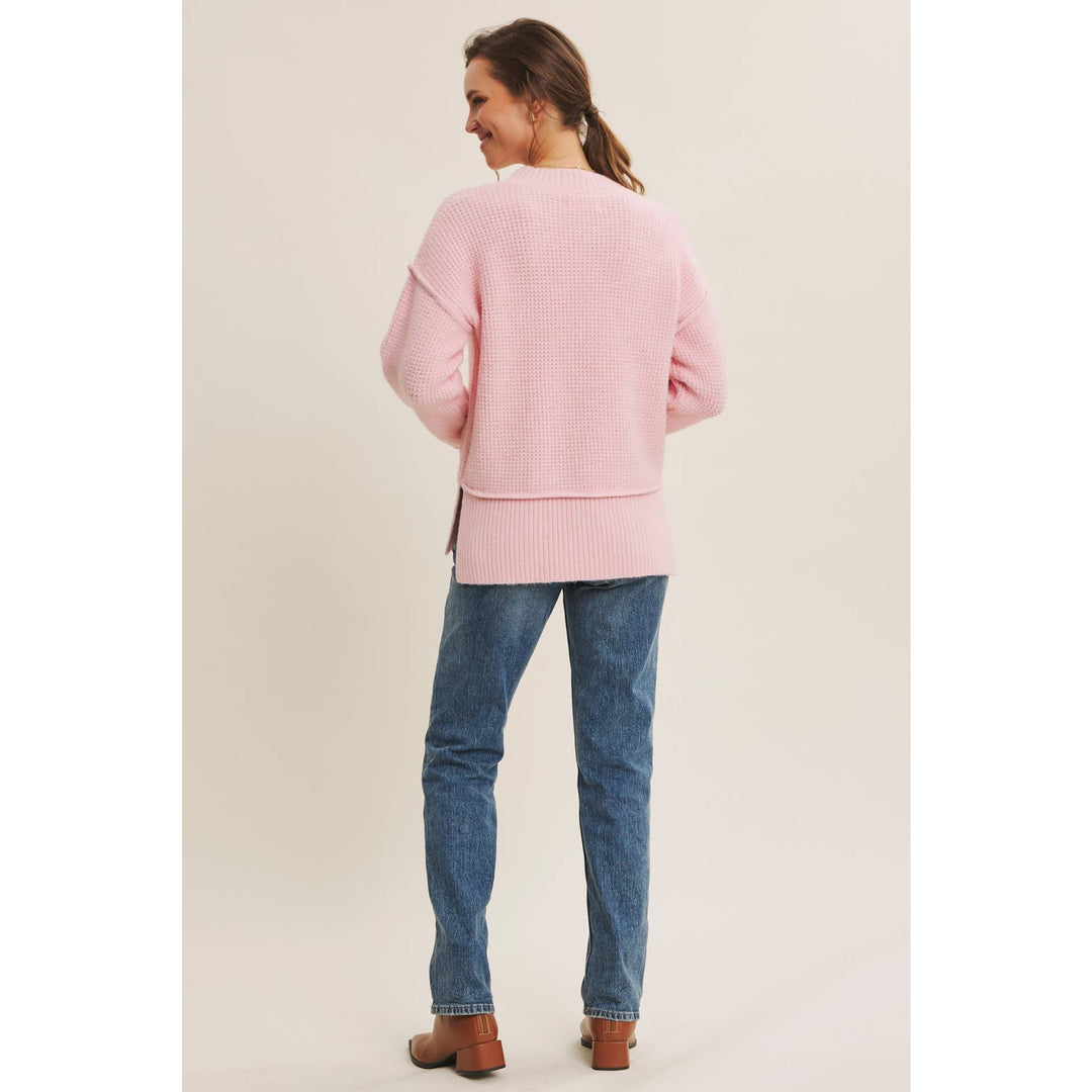 Recycled Blend Knit Sweater – Sustainable Cozy Style