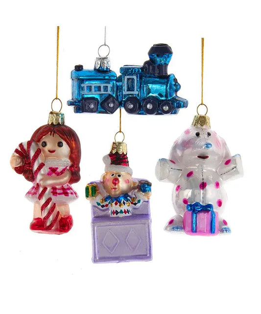 Rudolf Misfit Toy Ornaments