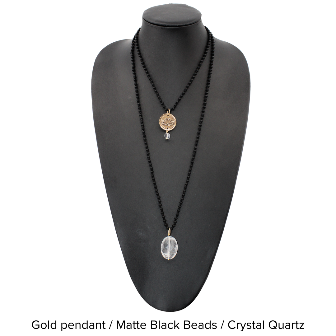 "Remember Who The Fuck You Are" Lotus Original Necklace