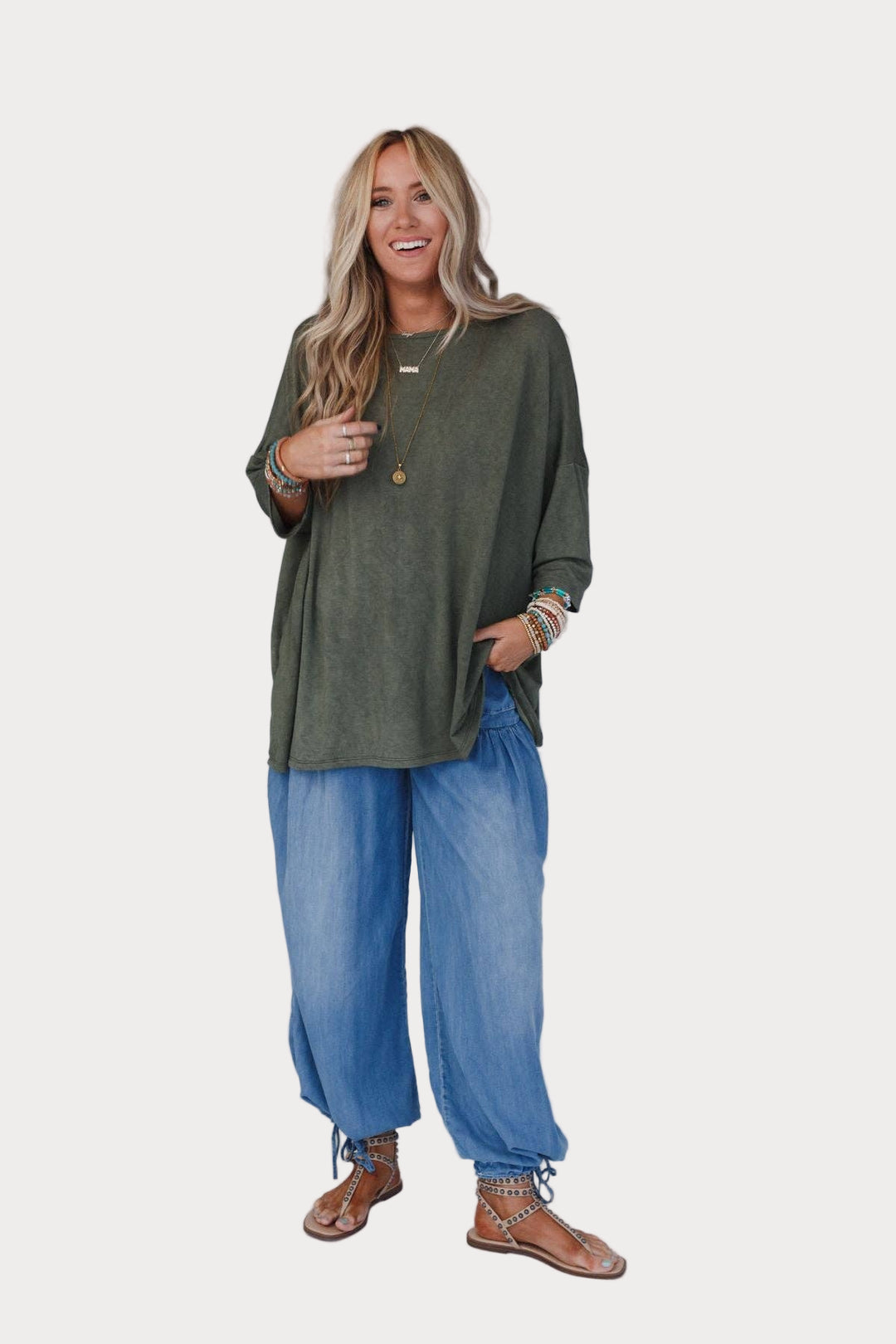 Sunday Stroll Oversized Tee