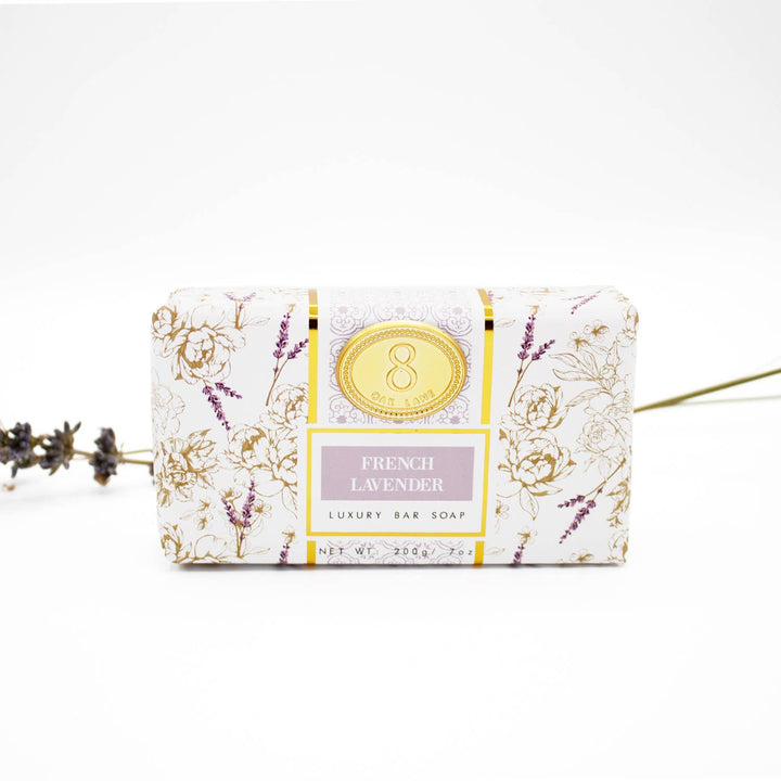 Bar Soap - French Lavender & Cedar Scent, 7oz