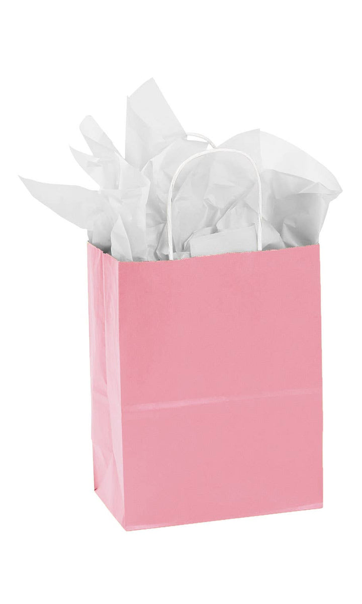 Colorful Kraft Paper Shopping Bags
