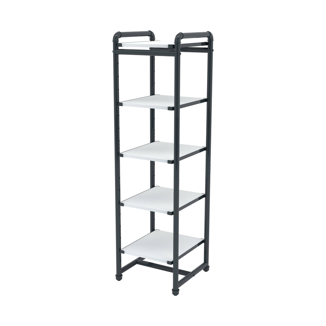 Pipeline Etagere Retail Display Tower - Grey Frame