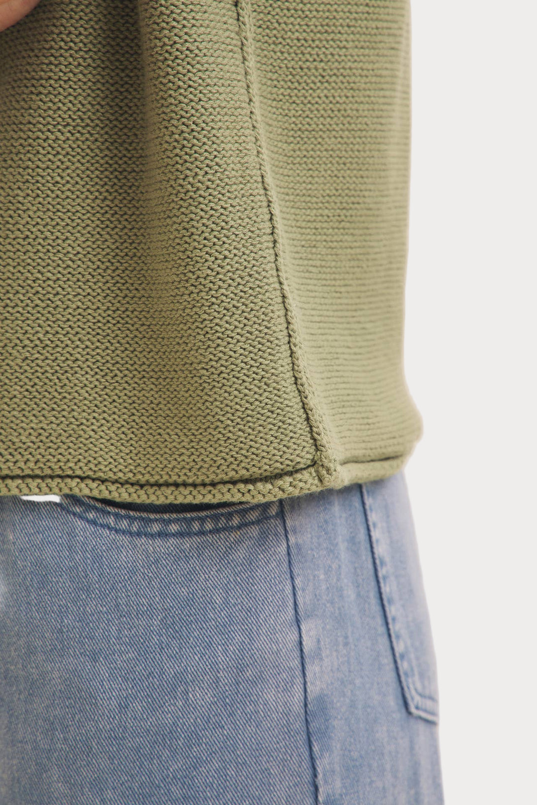 Relaxed Fit Sweater Vest | Sleeveless Knit