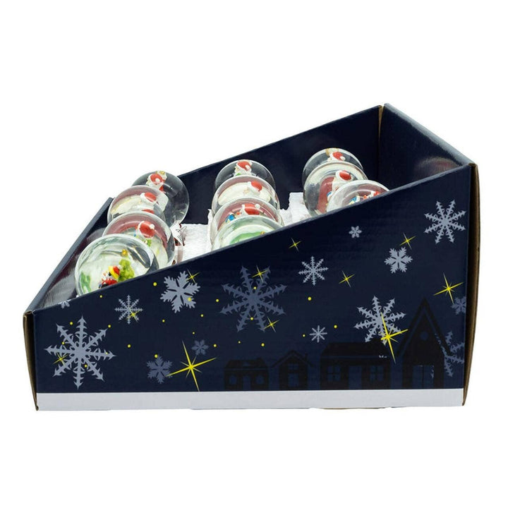 2.25" 45MM CHRISTMAS SNOWGLOBE 4/ASSTD