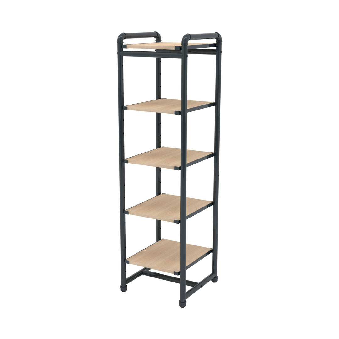 Pipeline Etagere Retail Display Tower - Grey Frame