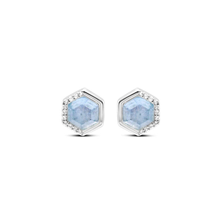Stardust Healing Stone Studs