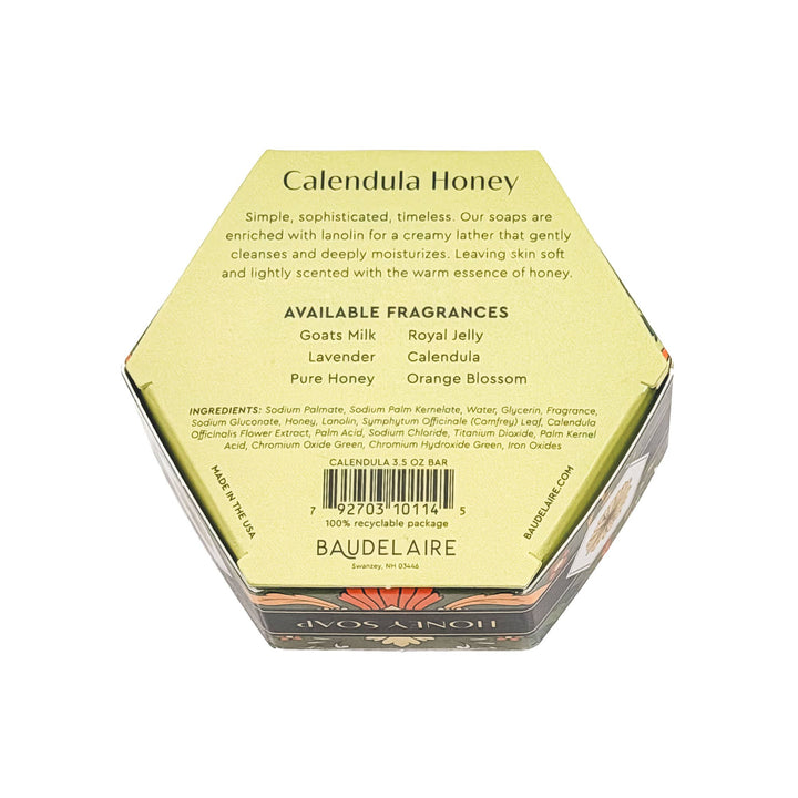Calendula Honey Soap 3.5oz – Hex Box
