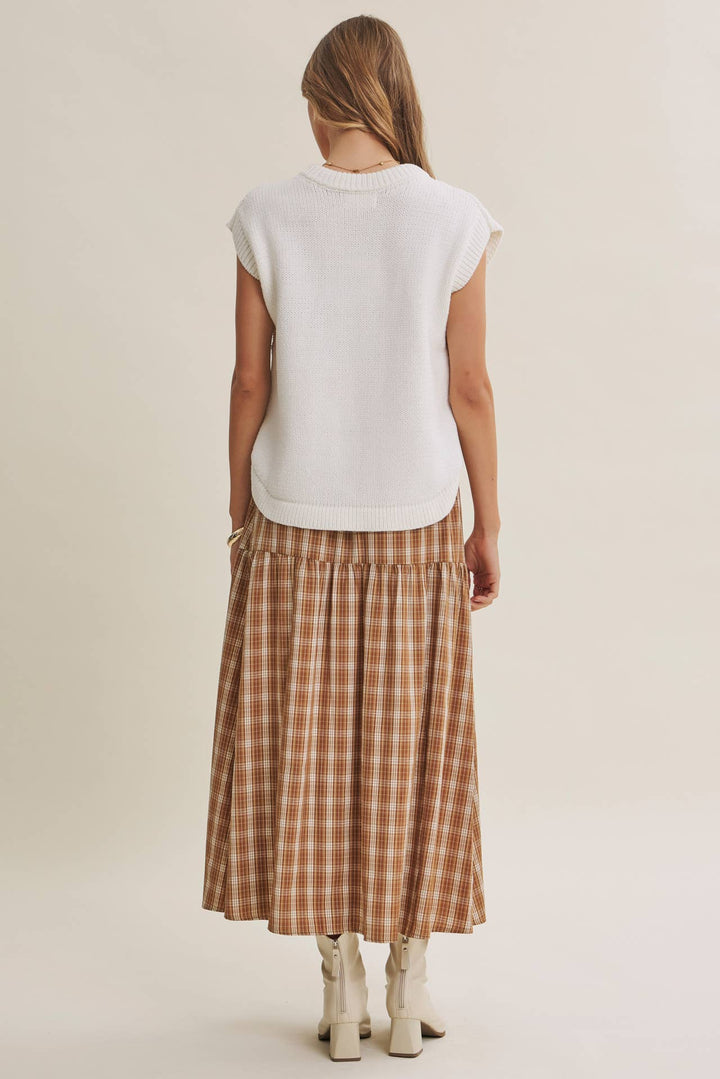 The Reese Side-Button Sweater Vest