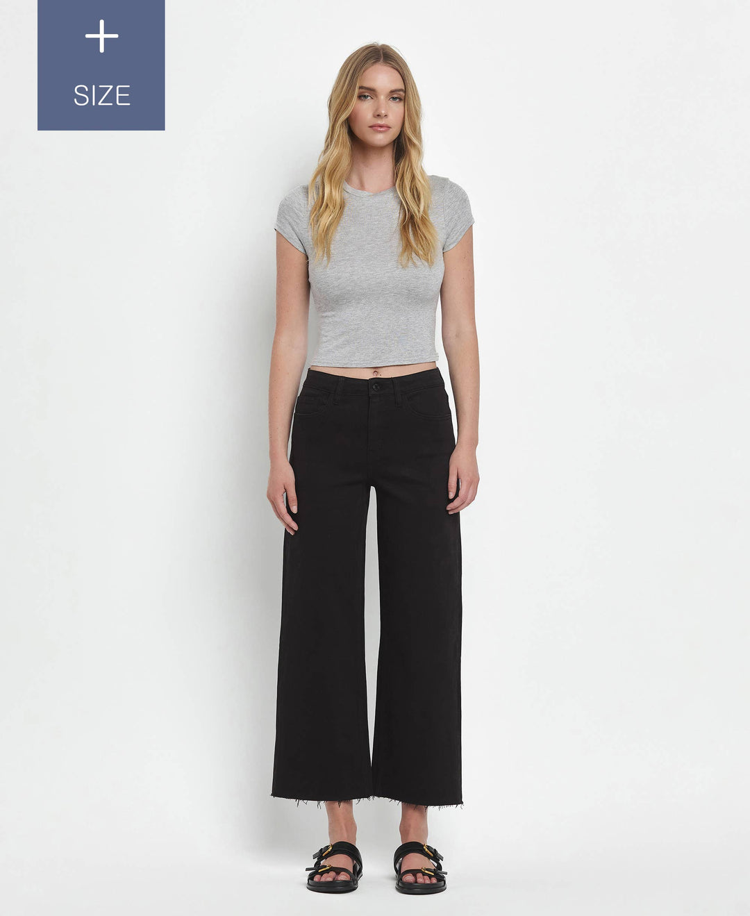 Olivia Wide Leg Jeans | Plus