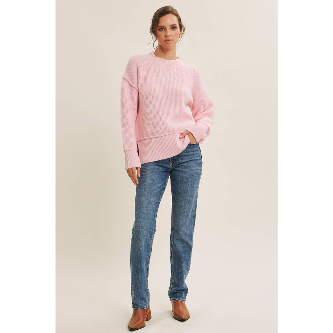 Recycled Blend Knit Sweater – Sustainable Cozy Style