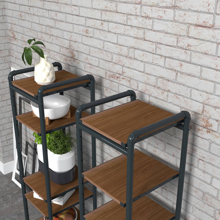 Pipeline Etagere Retail Display Tower - Grey Frame