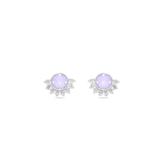 Lois Studs in Rosewater Pink Swarovski®