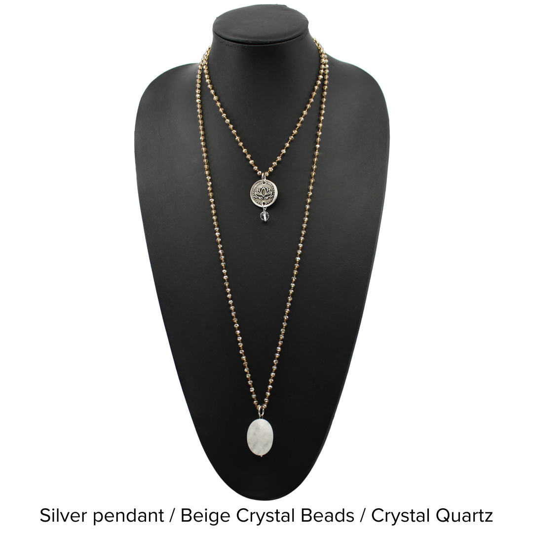 "Remember Who The Fuck You Are" Lotus Original Necklace