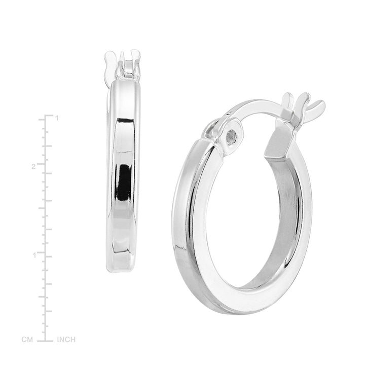 Silpada 'Squared Off' Hoop Earrings