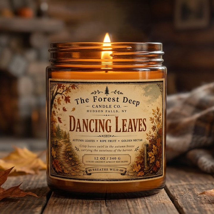 Dancing Leaves | 12oz Candle