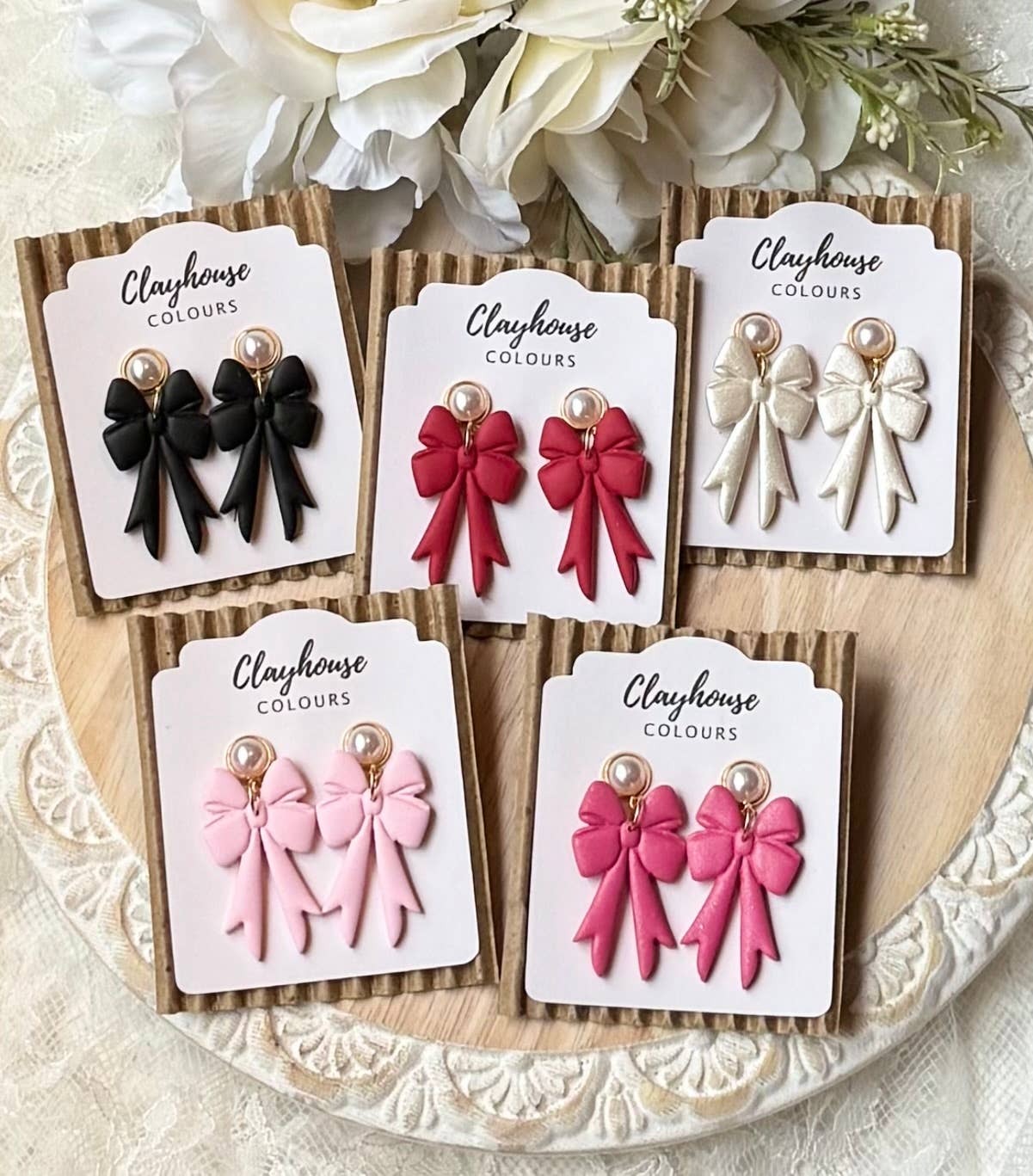 Bow Earrings | Valentine’s Day Earrings 