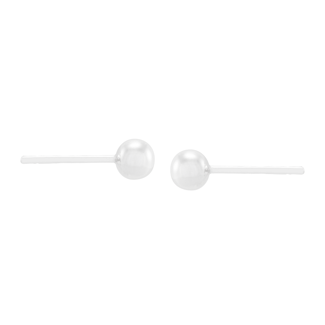 Silpada 'Having a Ball 5 mm Stud Earrings' in Sterling Silver