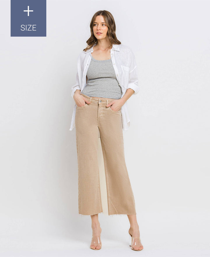 Olivia Wide Leg Jeans | Plus
