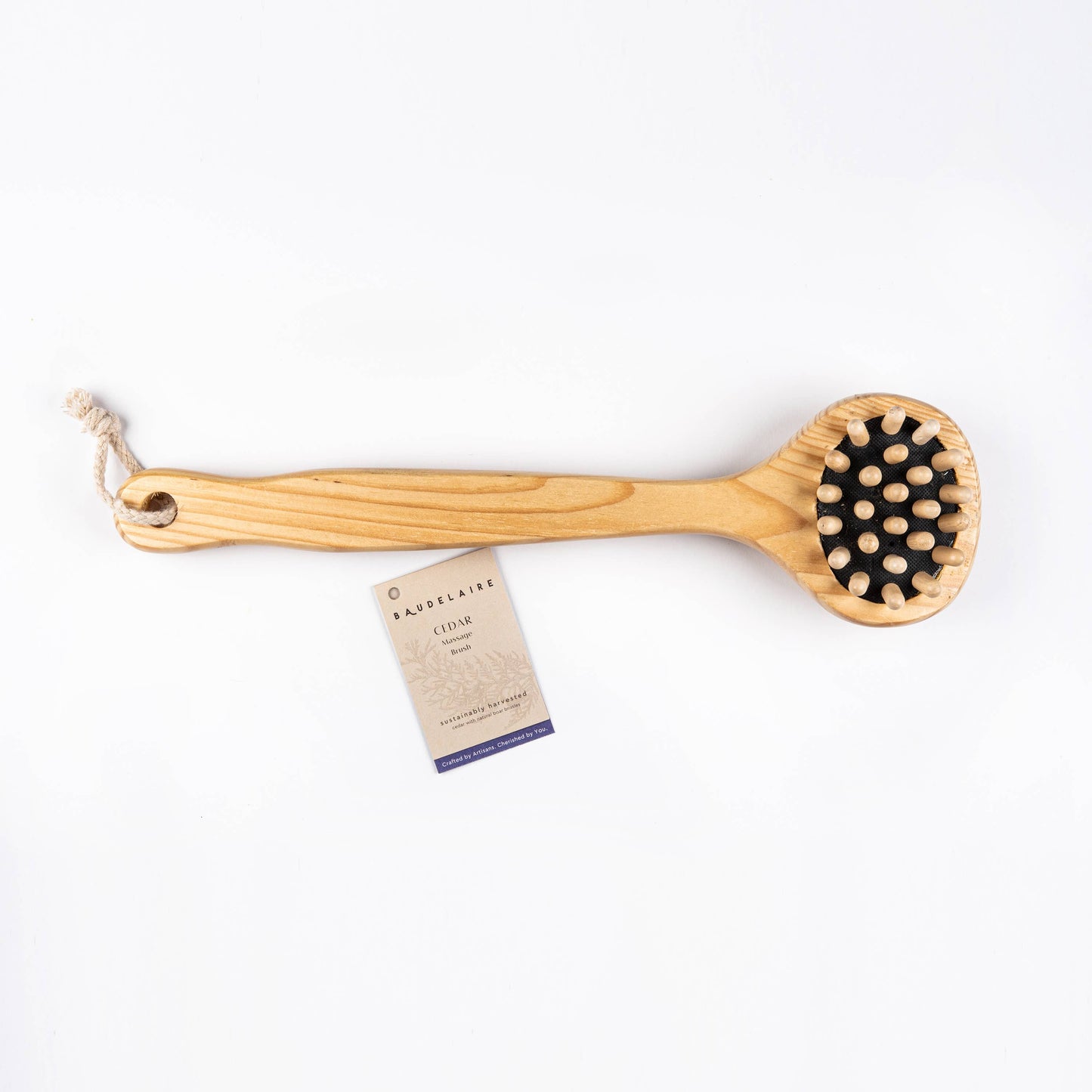 Cedar 13" Massage Brush