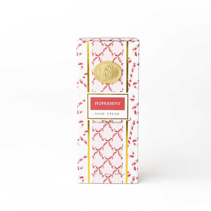 Peppermint Candy Cane Boxed Hand Cream, 100ml