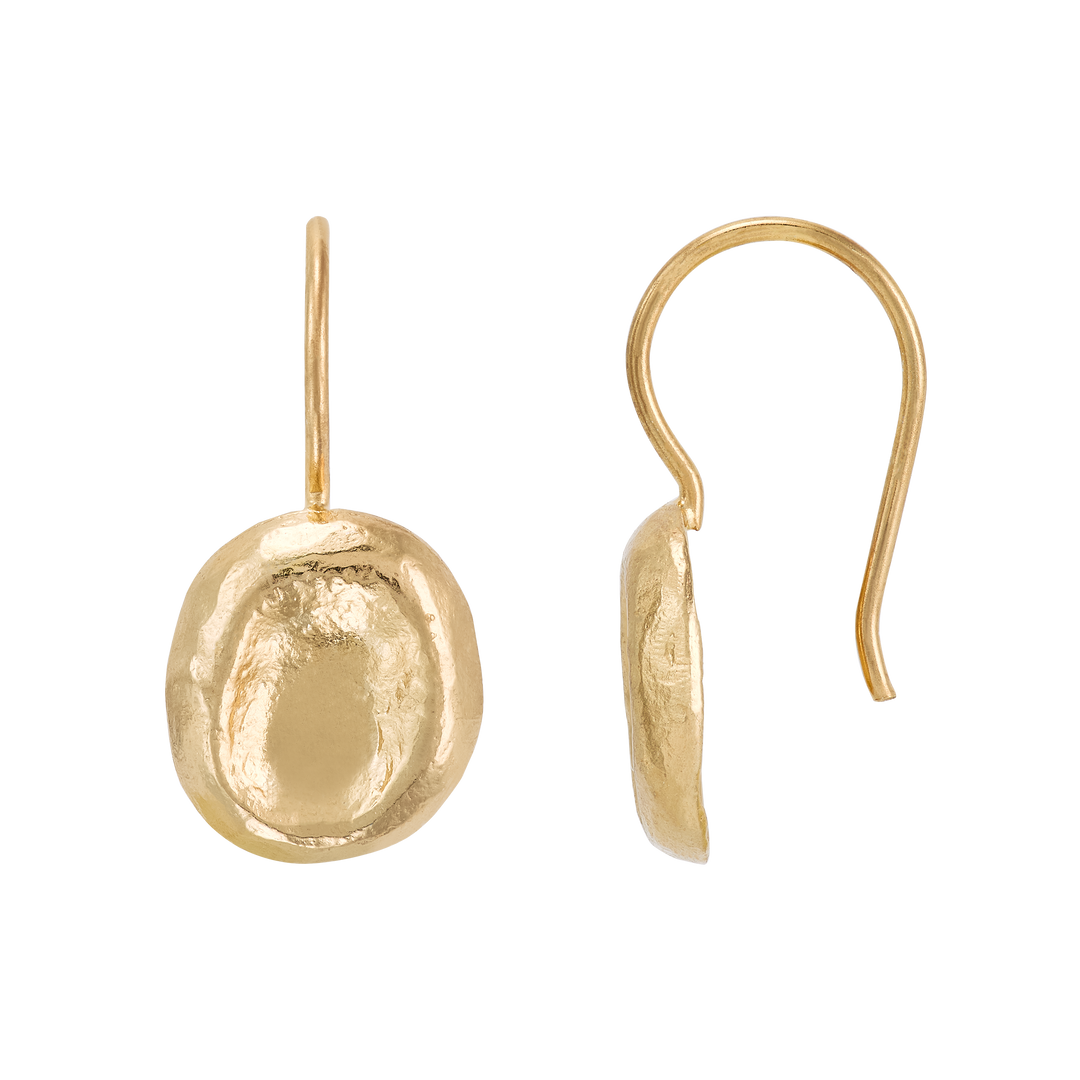 'Prized Possession' 14K Gold-Plated Silver Earrings