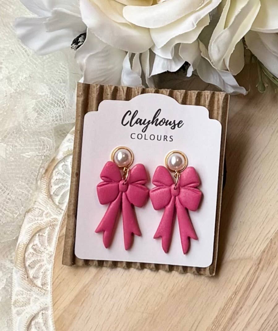 Bow Earrings | Valentine’s Day Earrings 