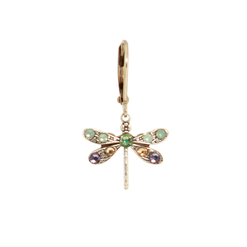 Crystal Dragonfly Earrings