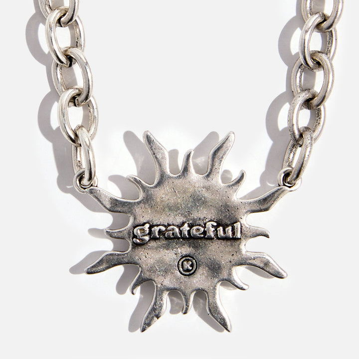 "Grateful" Sun Choker Necklace