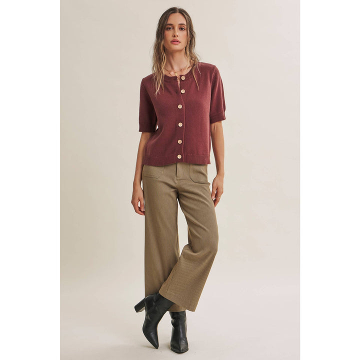 The Avery Pinstripe Ankle Pants