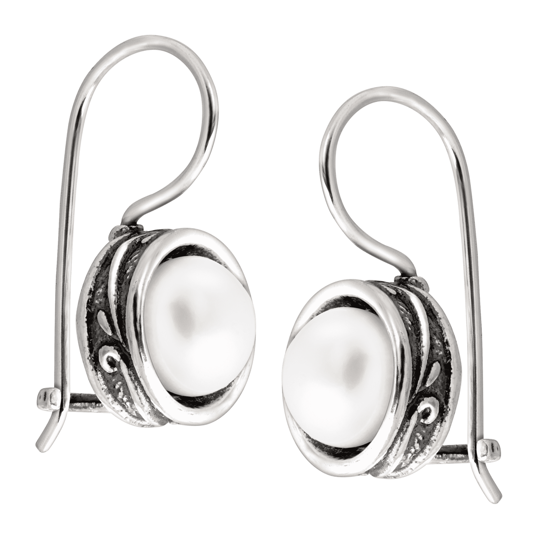 'Modern Fairytale' Pearl Drop Earrings