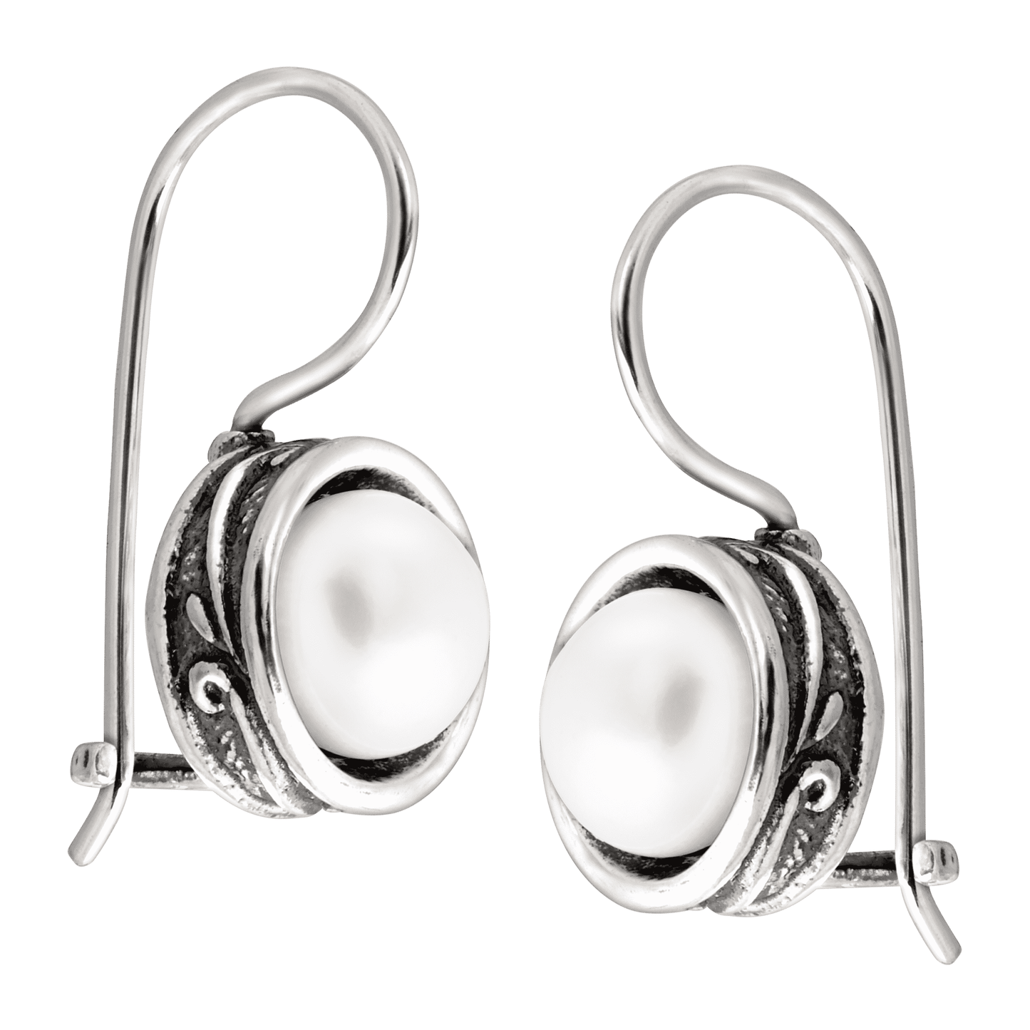 Silpada 'Modern Fairytale' 8 mm FW Pearl Drop Earrings in St