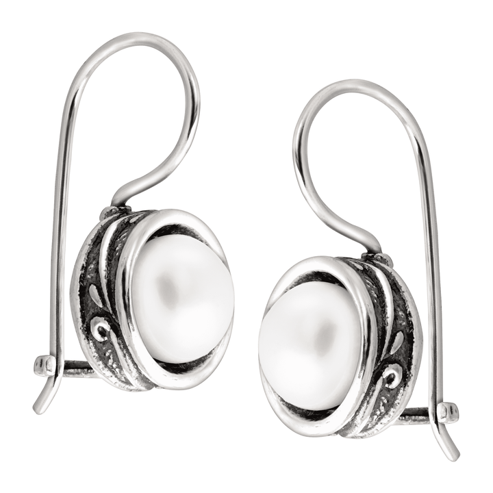 'Modern Fairytale' Pearl Drop Earrings
