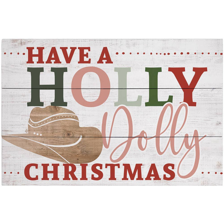 Holly Dolly Christmas - Rustic Pallets