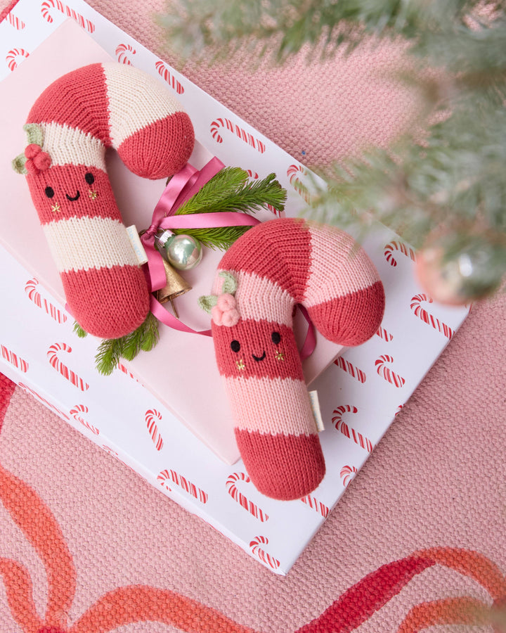 Baby candy cane (blush stripe)