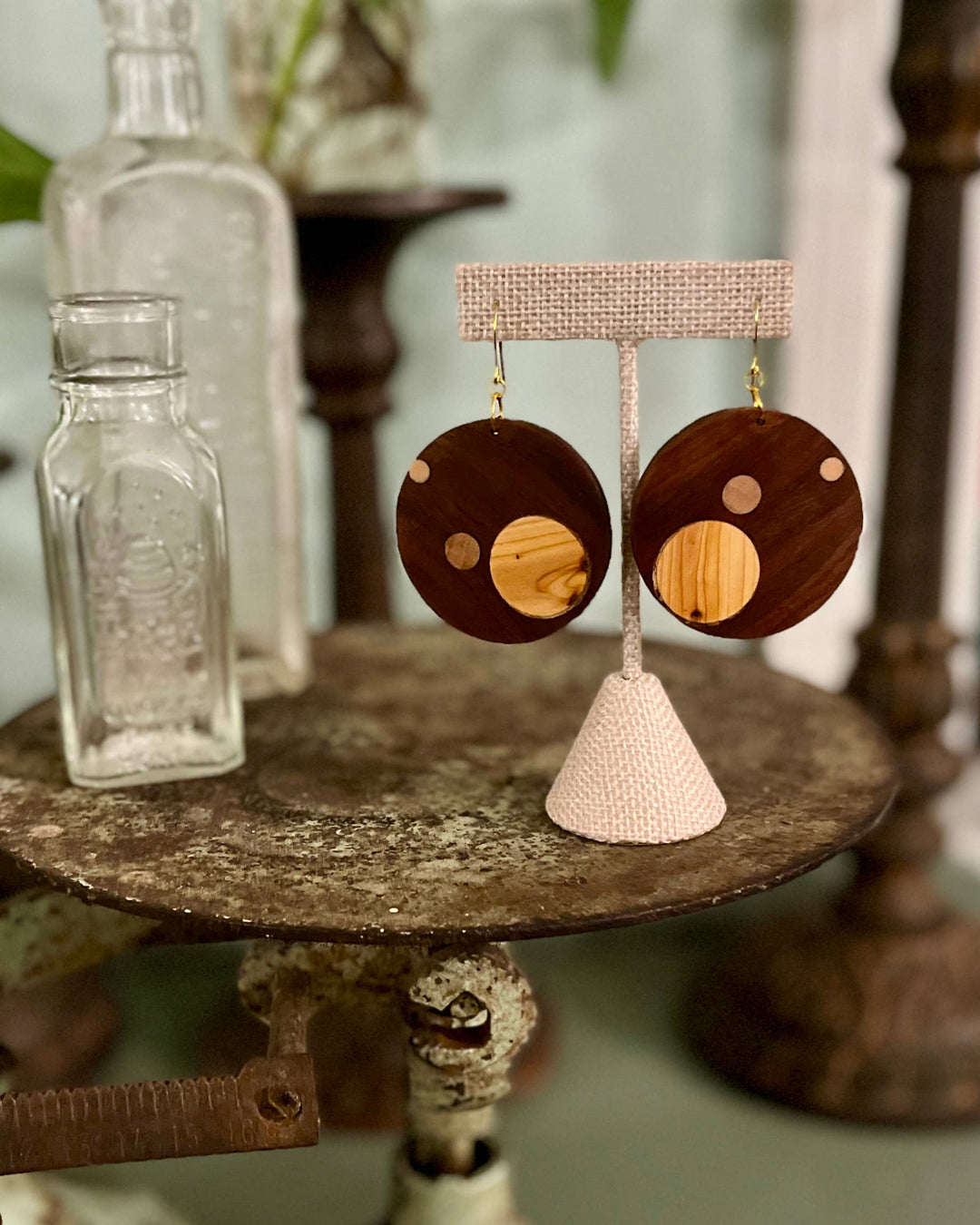 Woodland Circle Earrings