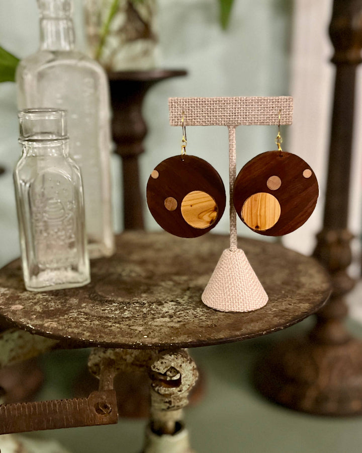 Woodland Circle Earrings