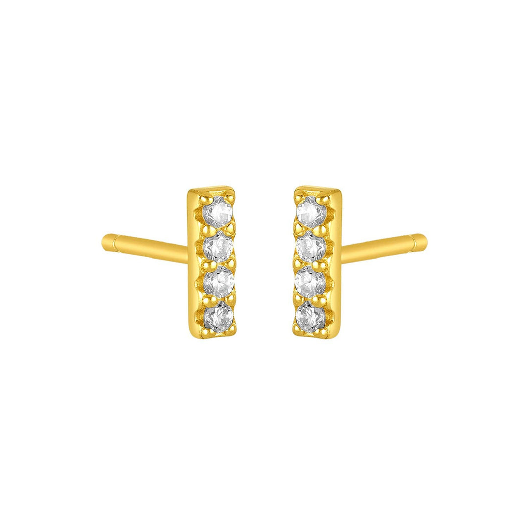 MAEDA BAR STUDS GOLD